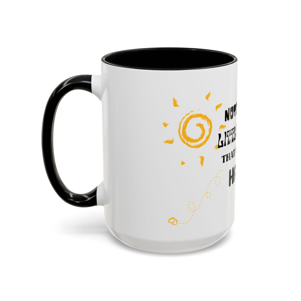 Coffee Mug — "Notice the Little Things That Make You Happy" Inspirational Accent Mug