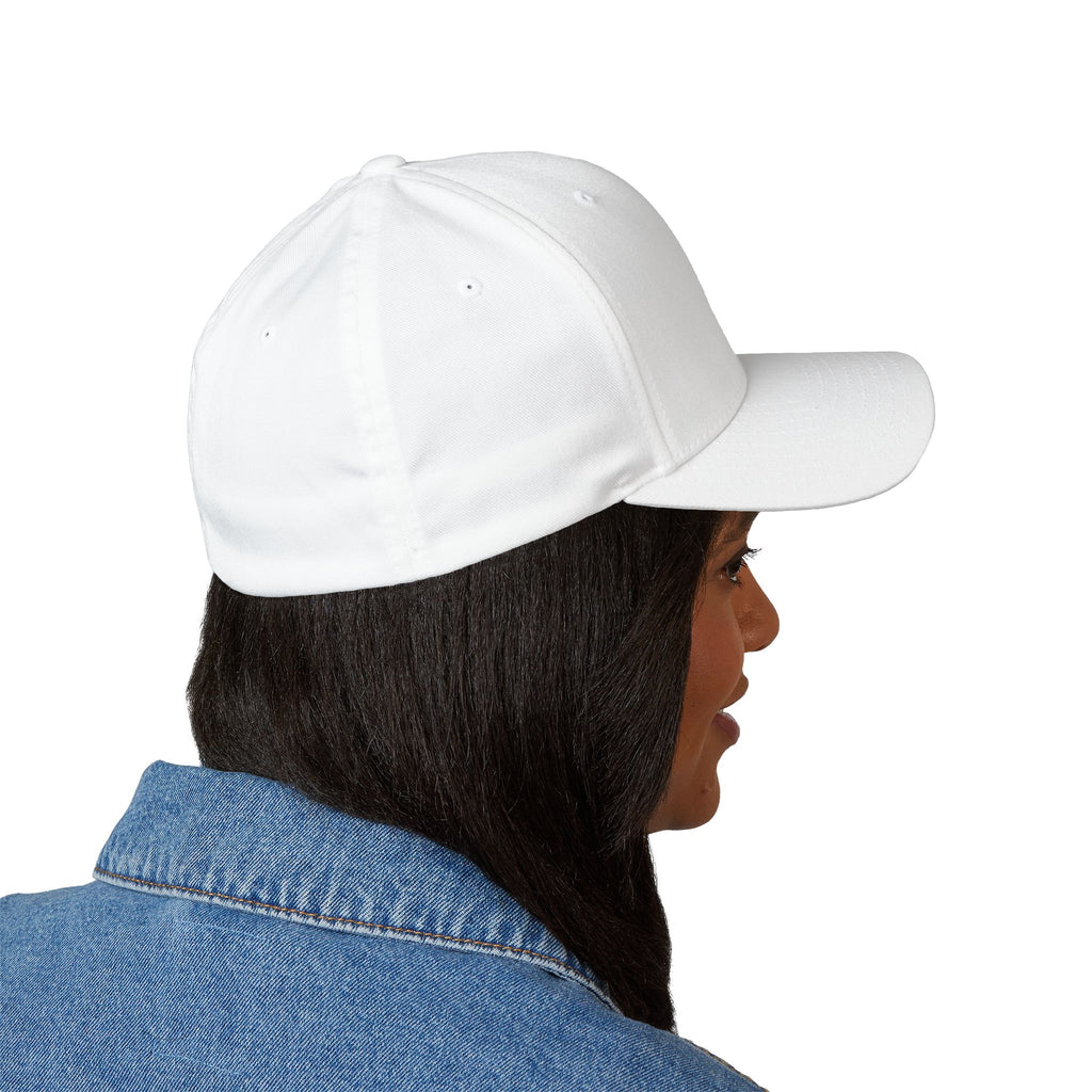 Embroidered Pink Heart Script Cap