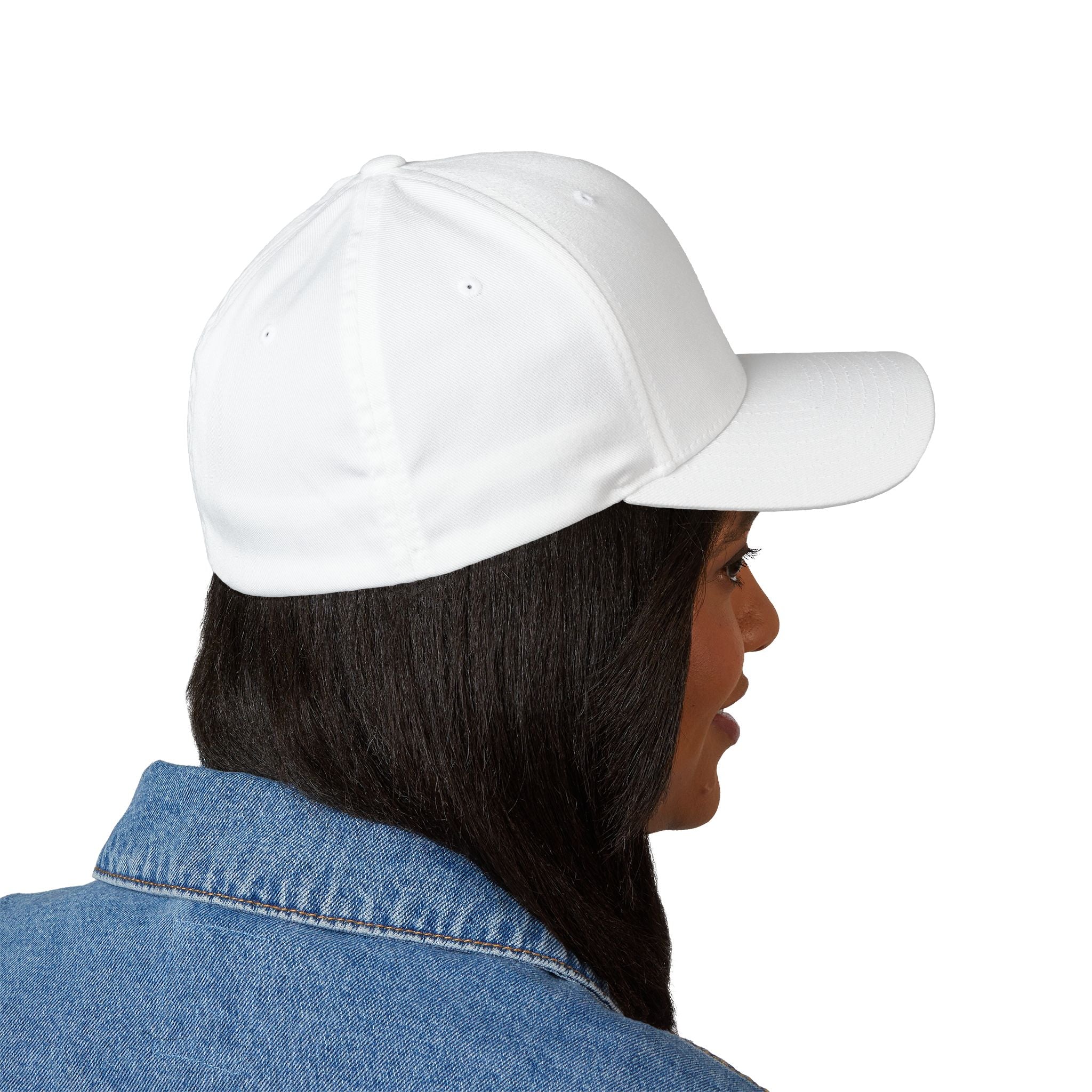 Embroidered Pink Heart Script Cap