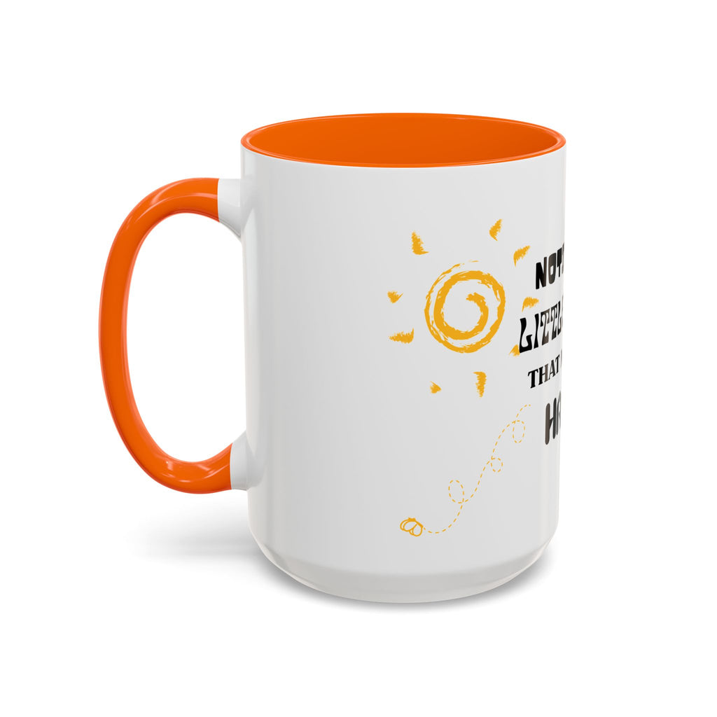 Coffee Mug — "Notice the Little Things That Make You Happy" Inspirational Accent Mug