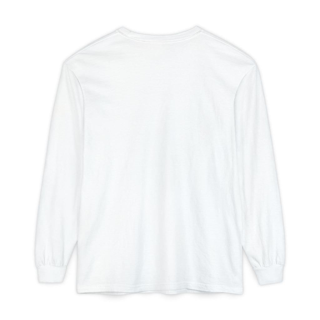 Long Sleeve T-Shirt — Retro Music Player Portrait Graphic